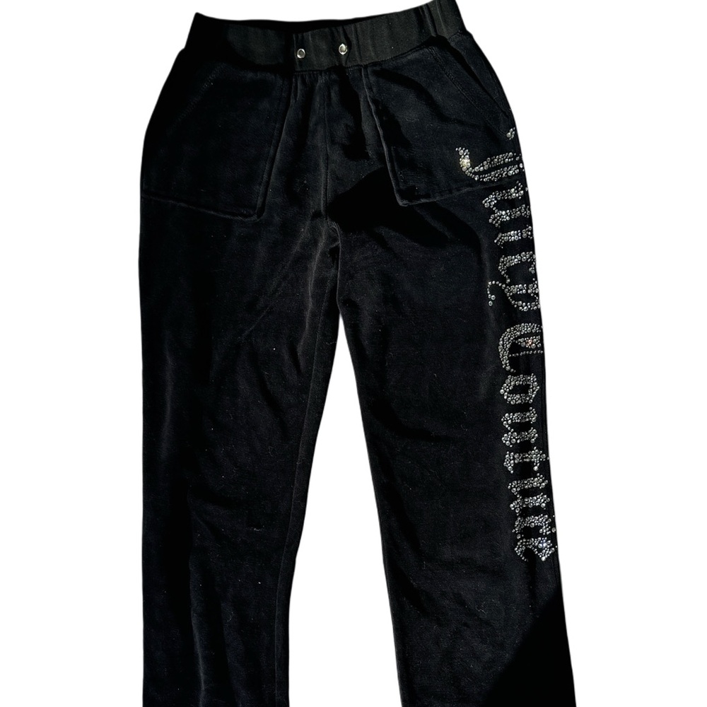 Juicy Couture black sweat suit pants